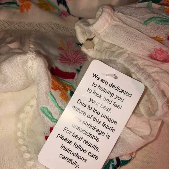 Roaman’s NWT Boho Peasant Tunic Wms plus sz 32W - Picture 12 of 16